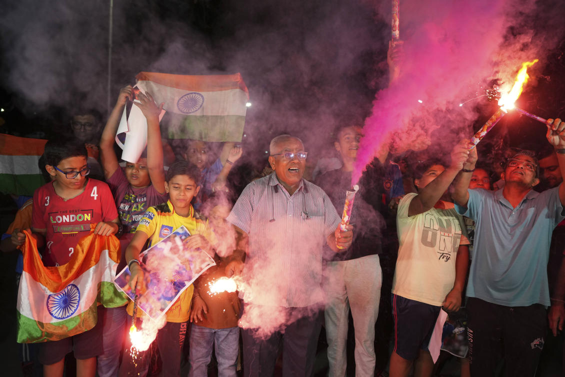 The clashes in Dr. Ambedkar Nagar, earlier known as Mhow, involved stone pelting from both sides, officials said, and several cars, shops, and bikes were also vandalised and torched. (AP)