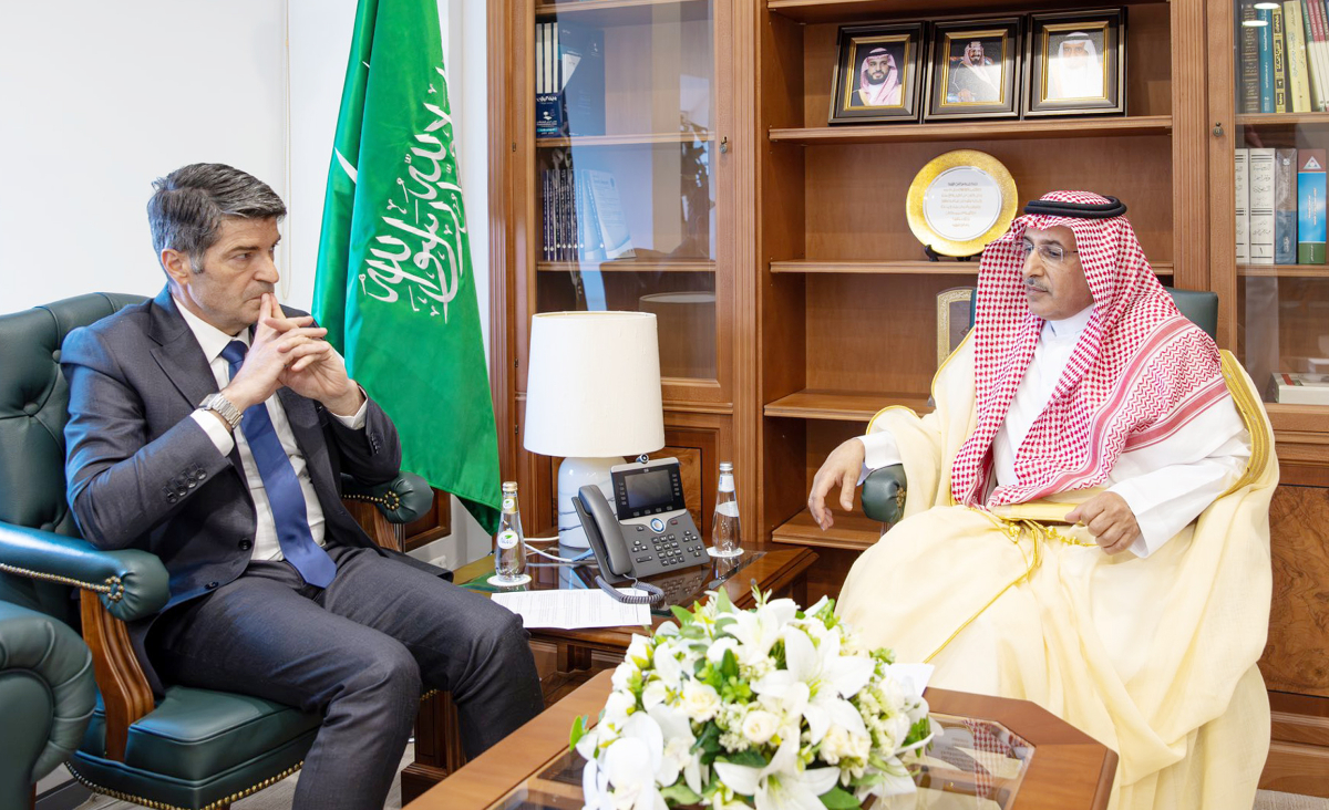 Deputy minister receives French ambassador to Saudi Arabia