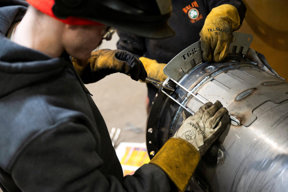The EU will impose counter tariffs on US goods from next month after US President Donald Trump increased tariffs of 25 percent on all steel and aluminum imports. (Reuters)