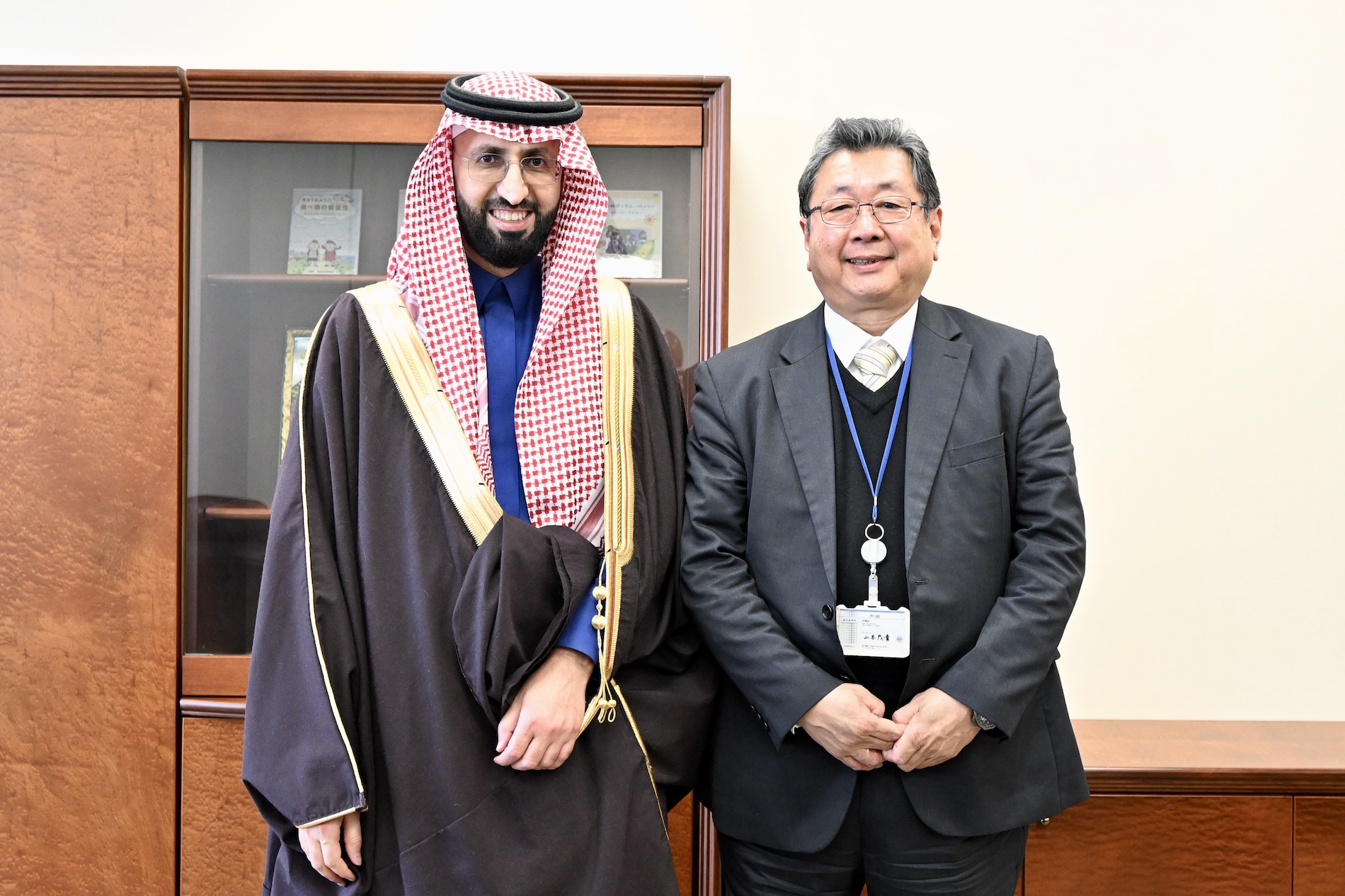 The bilateral meeting is part of the SFDA delegation's agenda during their visit to Japan. (SFDA)