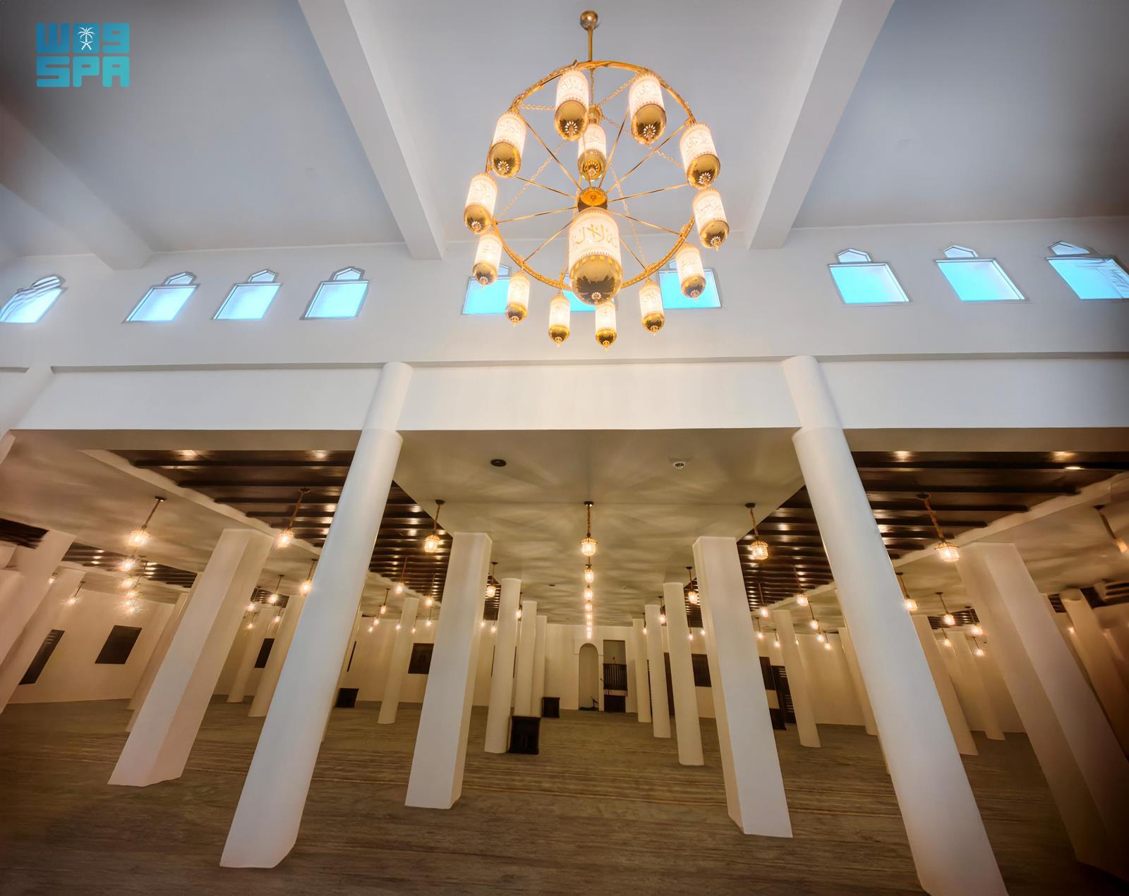 Built in 1966, the mosque spans 1,436 sq. meters and accommodates 1,000 worshippers. (SPA)