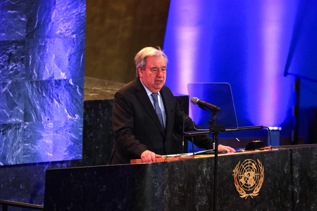 UN Secretary-General António Guterres says the 193-member global organization needs urgent reforms to deal with major funding reductions and still tackle the world’s challenges. (AFP)