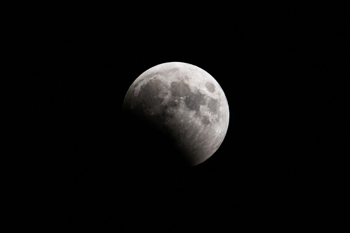 Stargazers across a swathe of the world marvelled at a dramatic red “Blood Moon” during a rare total lunar eclipse in the early hours of Friday morning. (AFP)