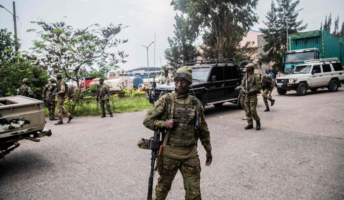 The M23 armed group has waged a lightning offensive in the mineral-rich eastern Democratic Republic of Congo in recent months. (AFP)