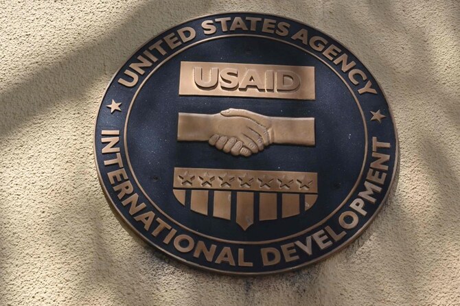 The Trump administration official overseeing the dismantling of the main U.S. foreign aid agency proposed phasing out help for crisis-torn Lebanon and the Rohingya, the world's largest stateless population. (AFP/File)