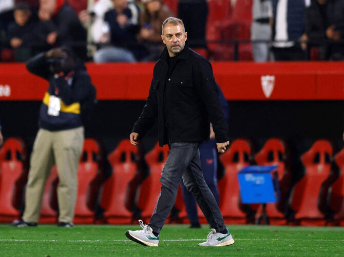 Hansi Flick warned his Barcelona stars they need to focus to avoid crumbling against Atletico Madrid on Sunday in La Liga as they have in their previous two meetings this season. (Reuters/File)