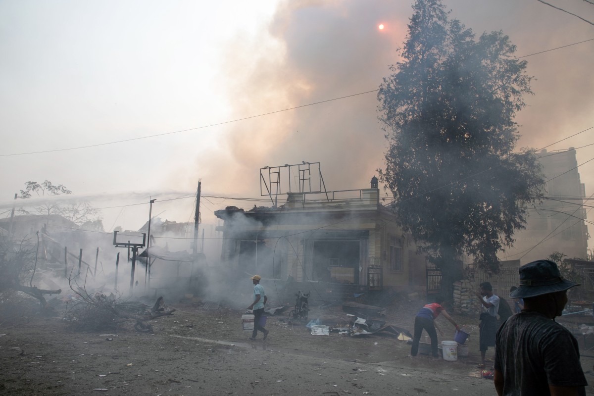 Myanmar village air strike kills at least 12, says local official