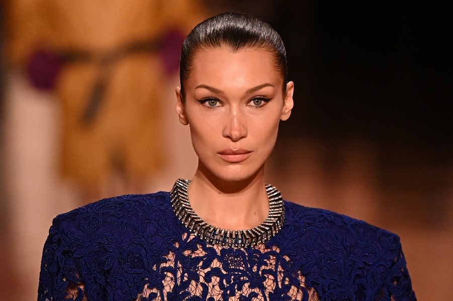 Bella Hadid swaps praise with Donatella Versace after fashion shake up