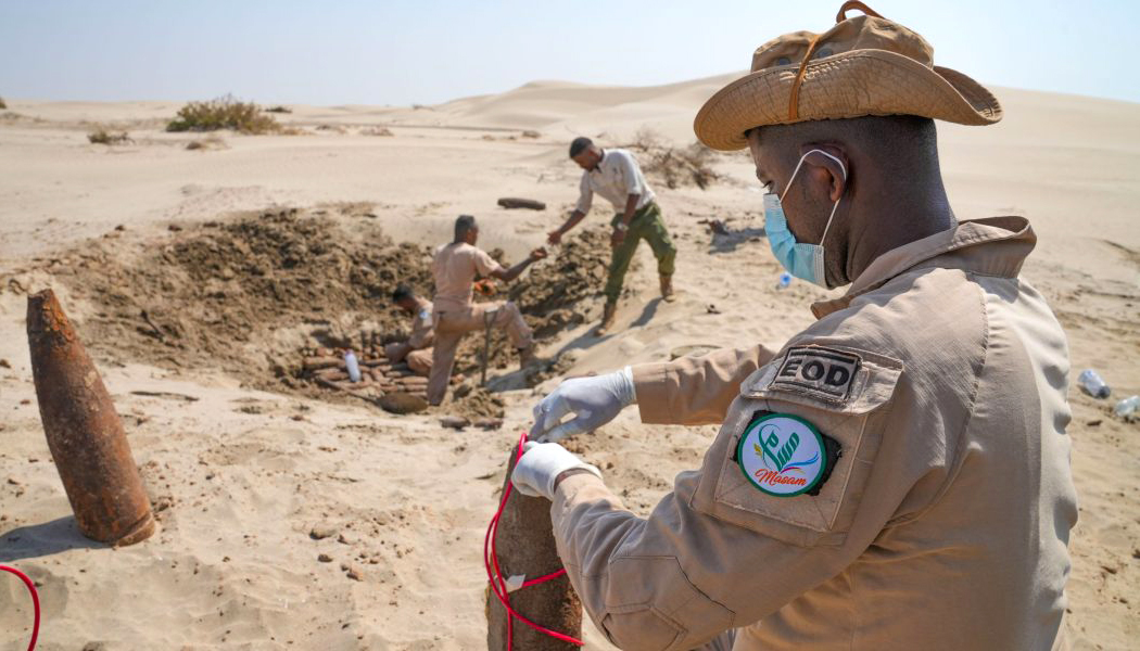 The initiative trains local demining engineers and provides them with modern equipment. (Supplied/Project Masam)