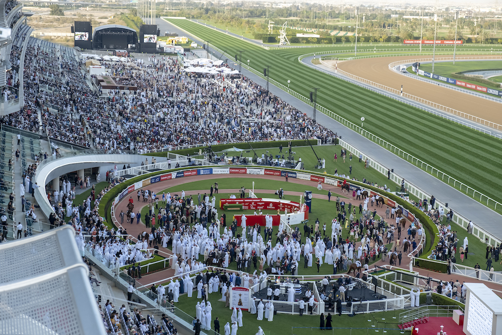 The Dubai World Cup will take place at Meydan Racecourse on April 5. (Supplied)
