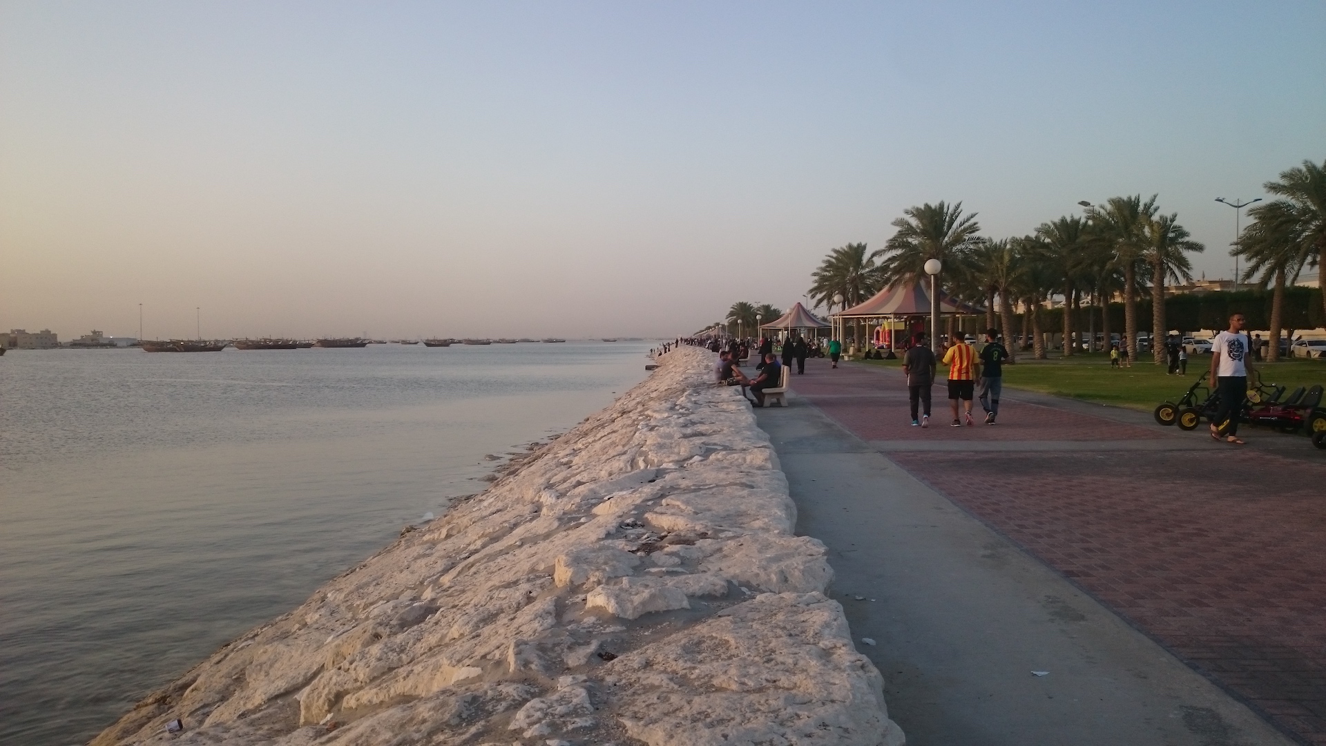 File photo of Qatif’s corniche. (Source: @ahmedelq)