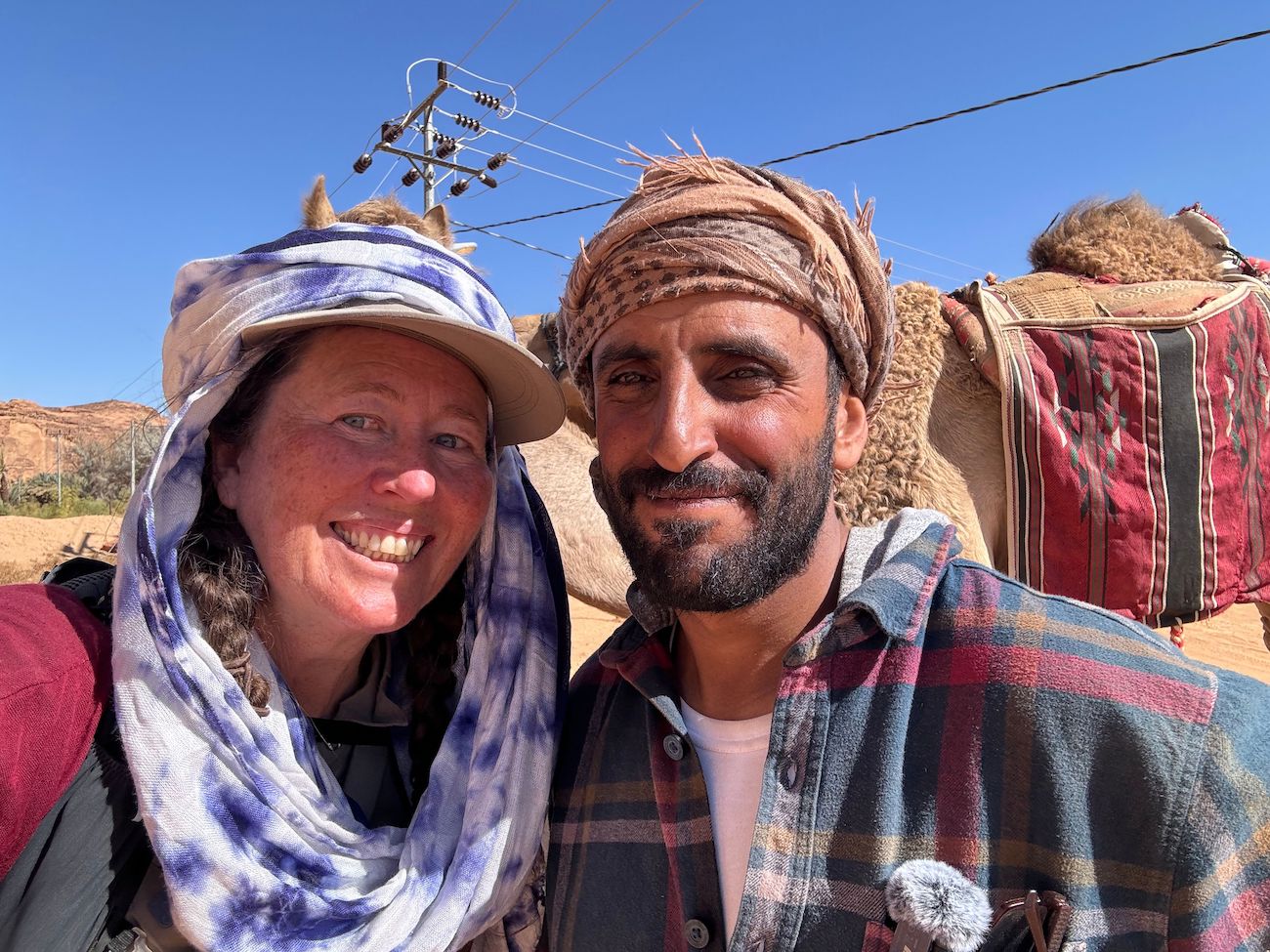 British adventurer Alice Morrison is on a remarkable 2,500-km journey through Saudi Arabia, traveling north to south. (Supplied)