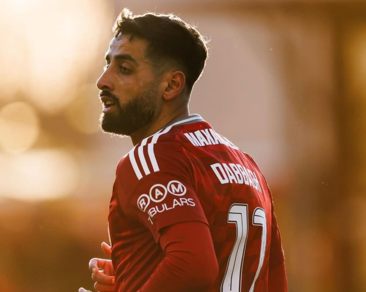 Dabbagh flashed a header wide just wide of the post, produced a lovely back heel to set up Topi Keskinen for a blocked shot and impressed with his hold up and link play. (VIA @oday_dabbagh)