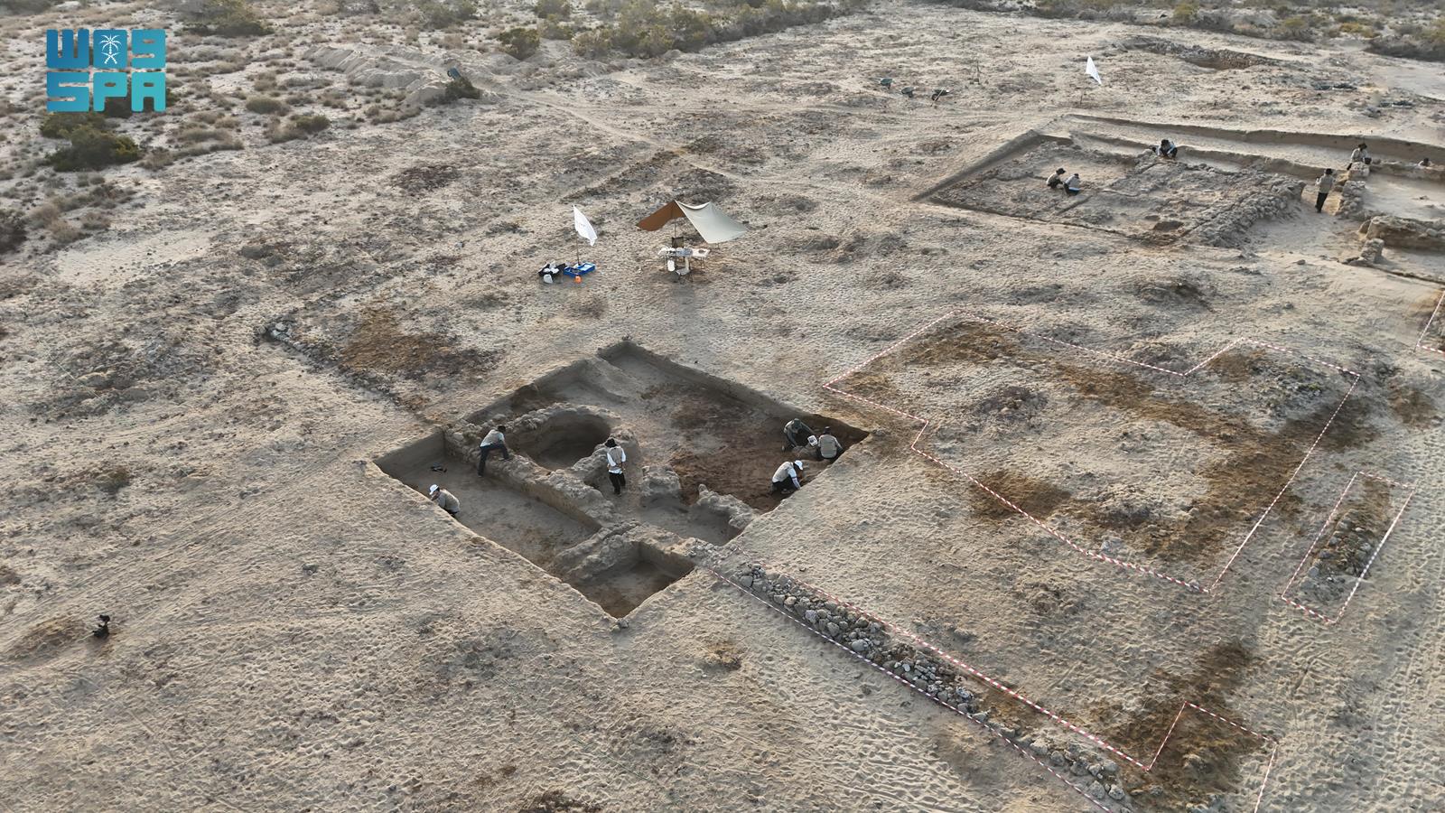 Saudi Arabia’s Heritage Commission has completed the third season of the archaeological excavation at the Al-Sirrain site in Al-Lith governorate, Makkah region. (SPA)