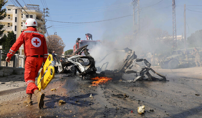 As Israel resumes heavy strikes in the Gaza Strip, escalating Israeli attacks in south Lebanon have killed five Hezbollah members in the last few days, according to security sources in Lebanon, underlining the fragility of a U.S.-backed ceasefire. (AFP/File)