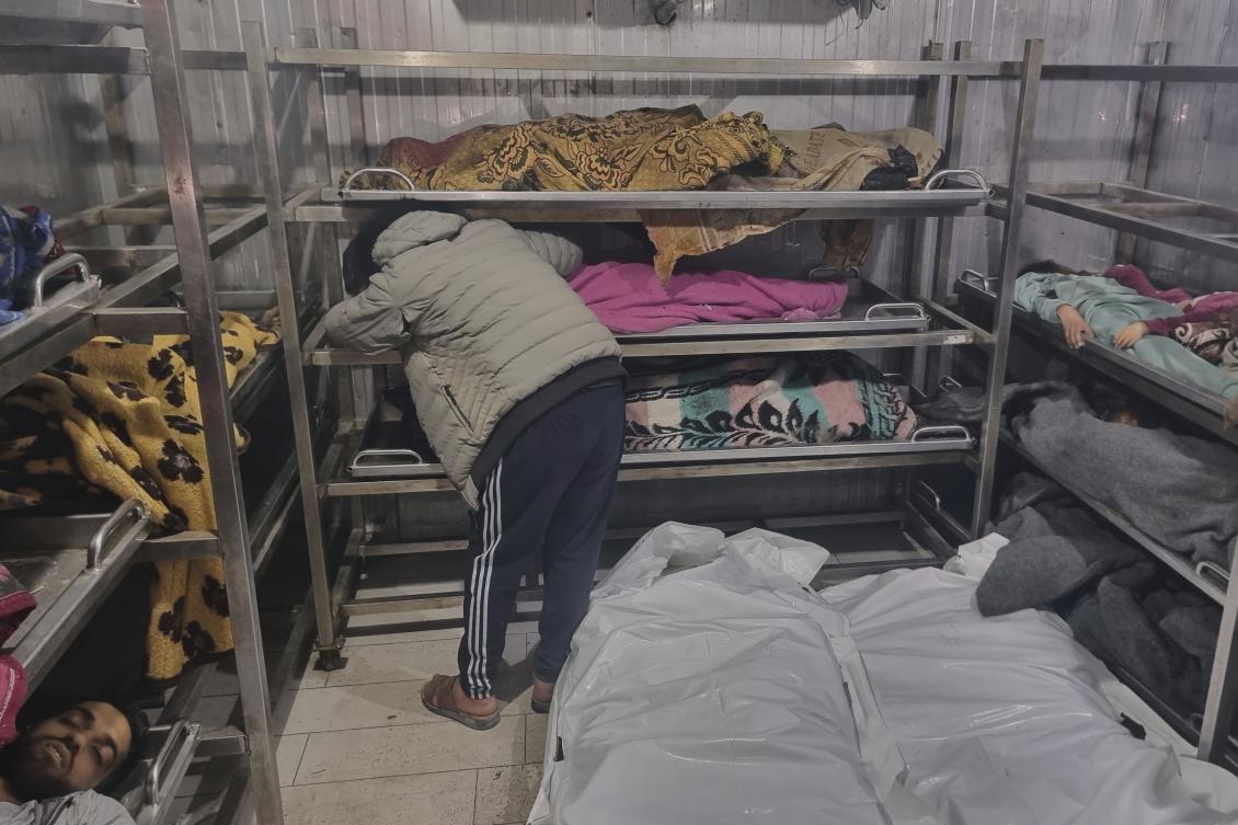 Israel on Tuesday launched its most intense strikes on the Gaza Strip since a January 19 ceasefire, killing more than 400 Palestinians in the territory. (AP)