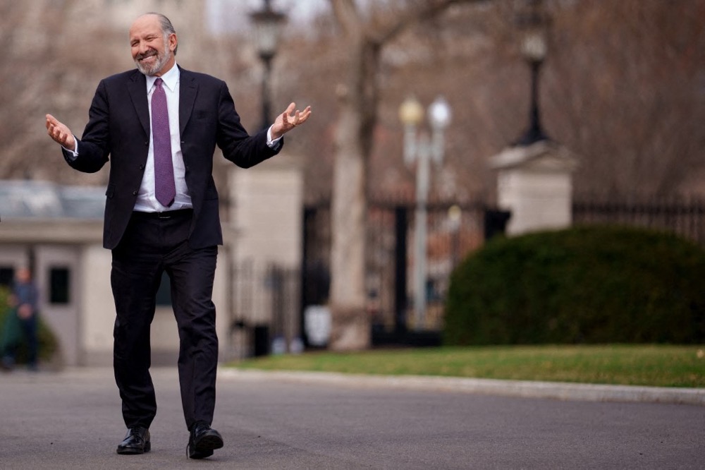 As of Friday, no public action had been taken against Howard Lutnick and it was unclear whether he would suffer a similar fate. (Getty Images/AFP)