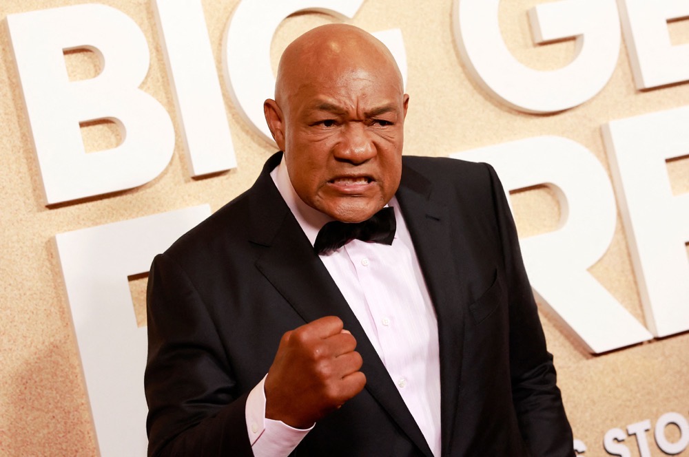 George Foreman. (AFP/File)