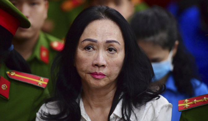 Property developer Truong My Lan was found guilty of swindling money from Saigon Commercial Bank in April 2024 and sentenced to death for fraud totalling $27 billion. (AP/File)