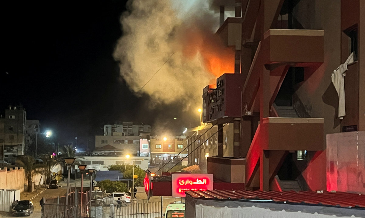 Gaza’s Health Ministry says Israel has struck the largest hospital in the territory’s south