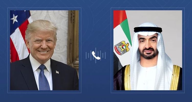 UAE president discusses Gaza with Donald Trump, reviews recent bilateral agreements