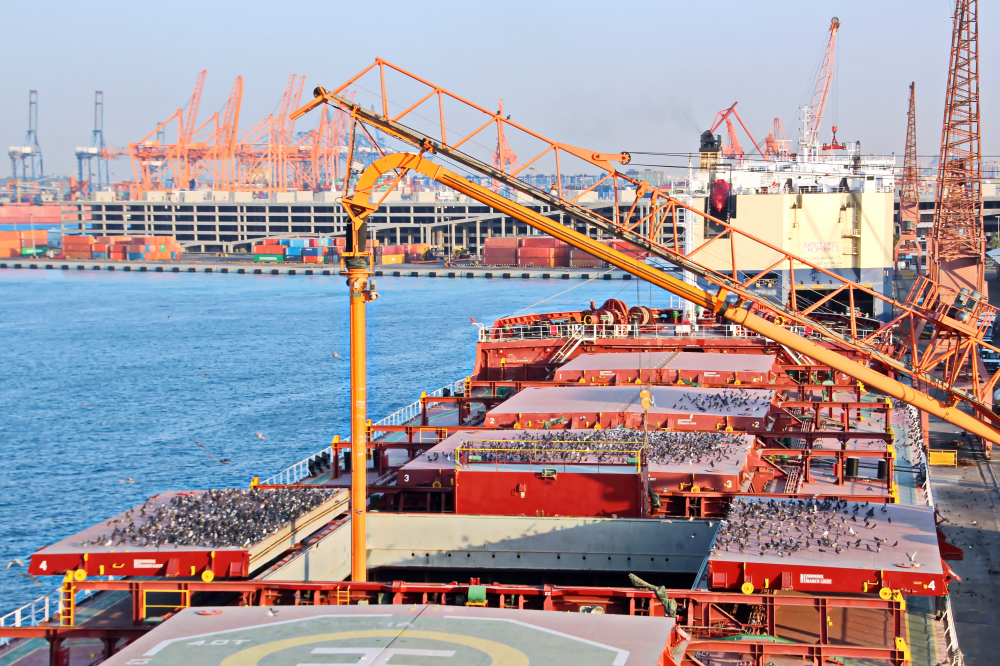 In January, China was the main destination for the Kingdom’s exports. Shutterstock