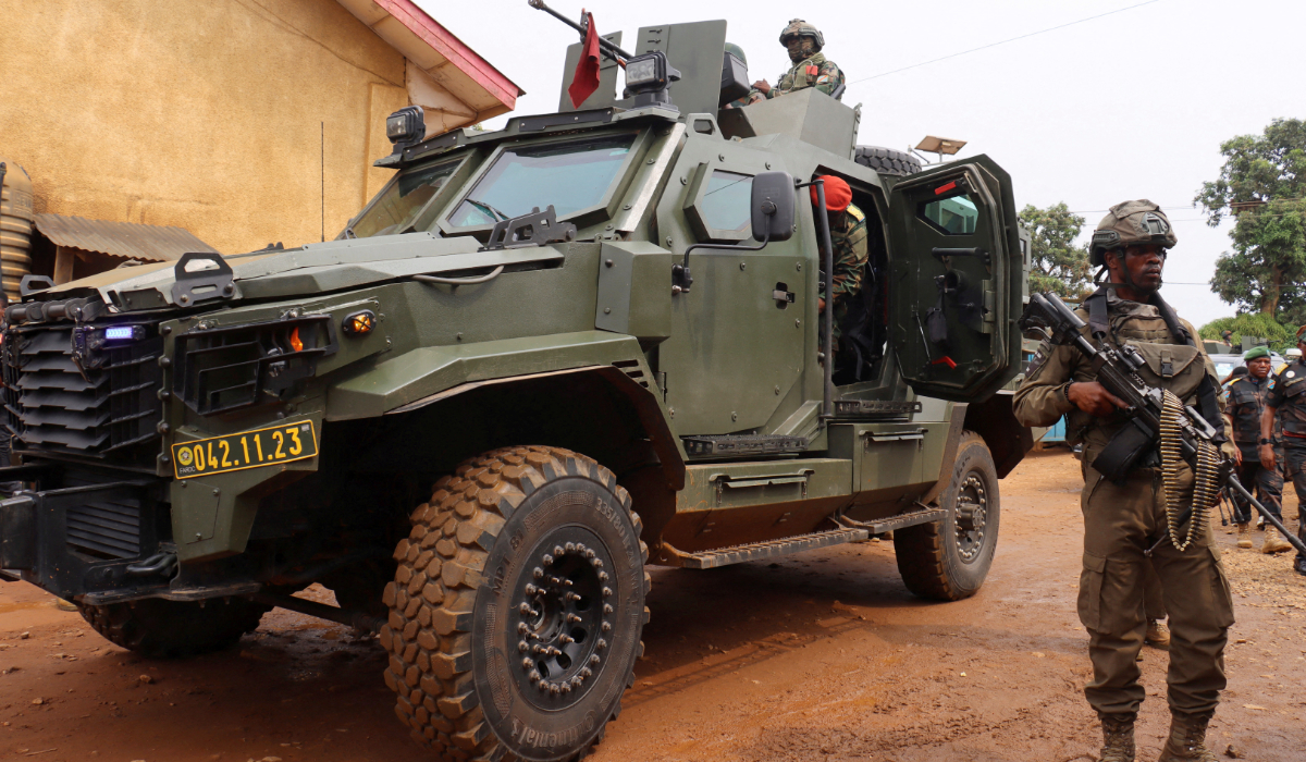 The conflict has forced hundreds of thousands to flee their homes and piled pressure on President Felix Tshisekedi. (Reuters)