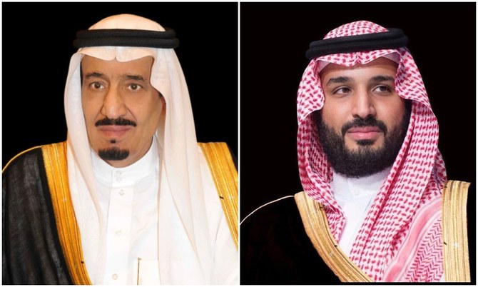 King Salman and Crown Prince Mohammed bin Salman received congratulatory messages from the leaders of Islamic countries on the occasion of Eid Al-Fitr. (SPA)