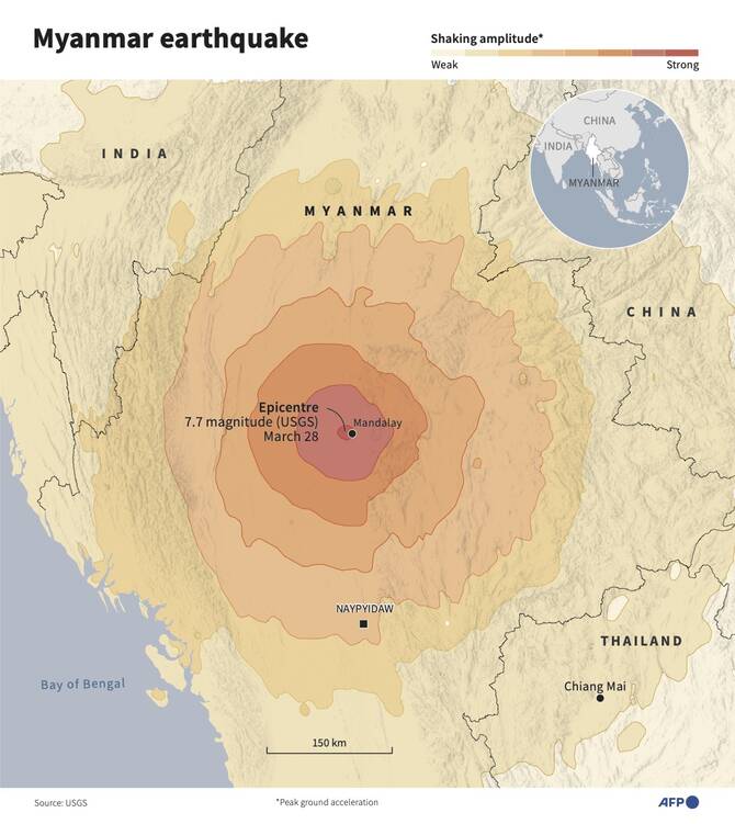 The science behind the powerful earthquake in Myanmar and Thailand