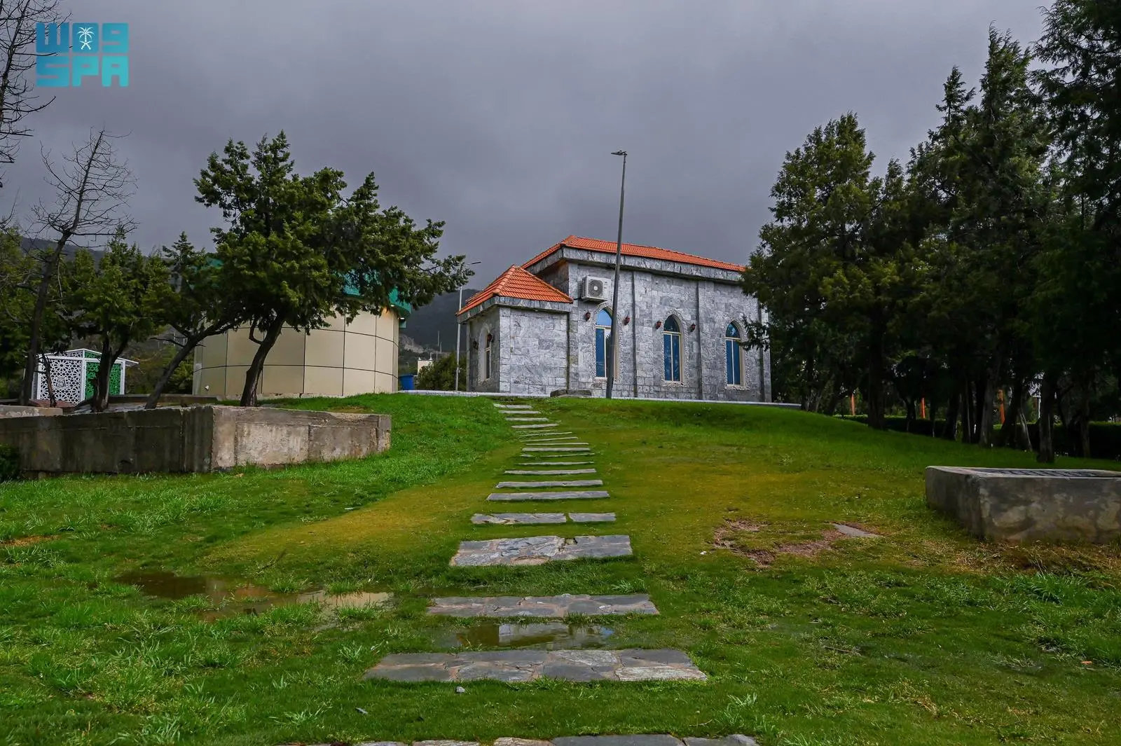 Baha blossoms into emerald-green landscape from heavy rain
