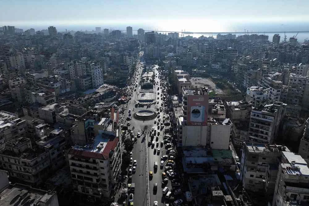 Above, an aerial view of Syria’s coastal city of Latakia on March 12, 2025. (AFP)