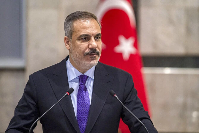 On Sunday, Foreign Minister Hakan Fidan will brief European leaders on Turkey's efforts to find a "fair and lasting peace" to the war. (AFP/File)