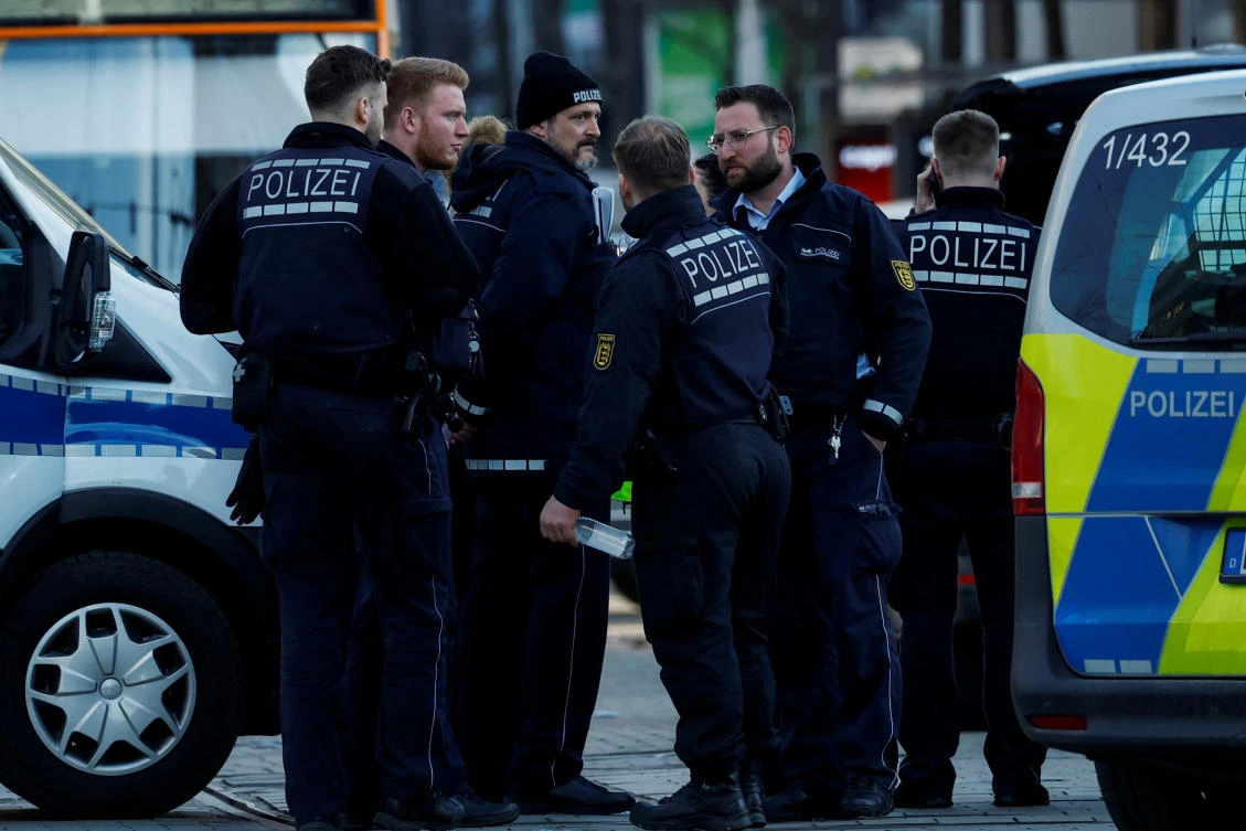 Two dead as car hits crowd in German city