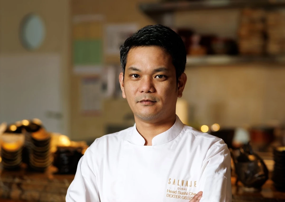 Dexter Gelizon is currently sous chef at Dubai’s sister restaurants Salvaje (which serves Japanese cuisine) and Arrogante (Italian). (Supplied)