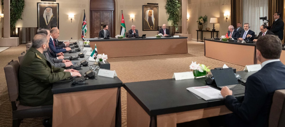 Jordan’s King Abdullah backs Syria’s stability at regional meeting in Amman