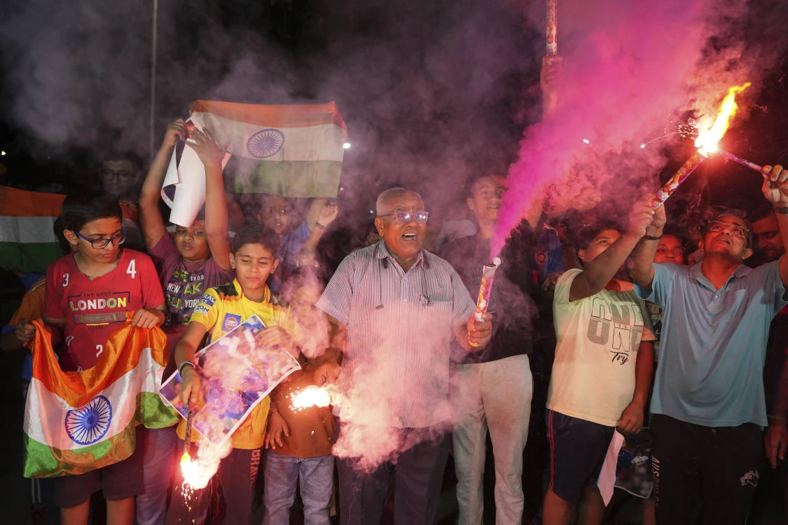 The clashes in Dr. Ambedkar Nagar, earlier known as Mhow, involved stone pelting from both sides, officials said, and several cars, shops, and bikes were also vandalised and torched. (AP)