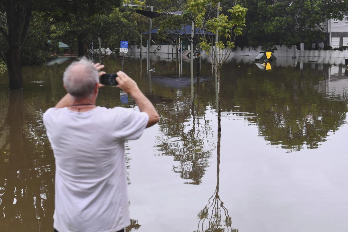 Alfred was last week expected to become the first cyclone since 1974 to cross the Australian coast near Queensland’s state capital of Brisbane, Australia’s third-most populous city. (AAP Image via AP)