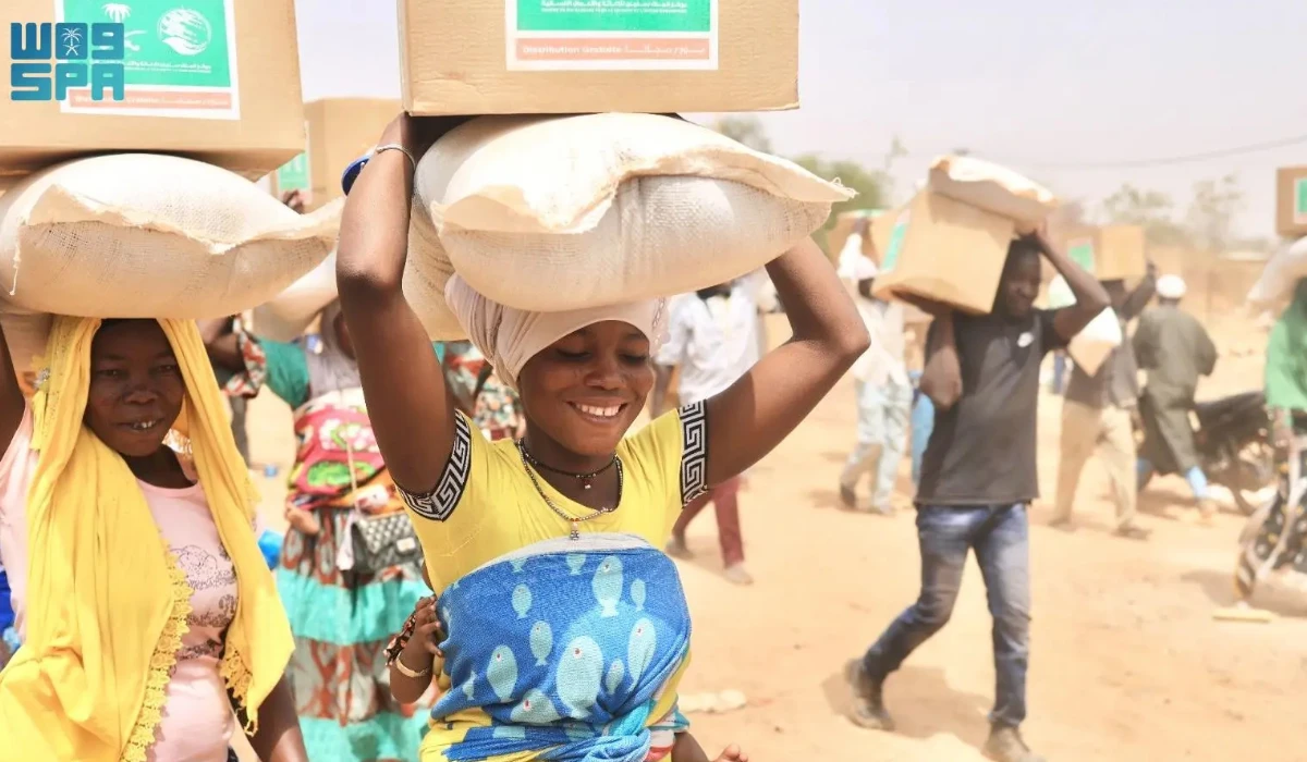 The schemes are part of the 2025 “Etaam” Food Basket distribution projects. (SPA)