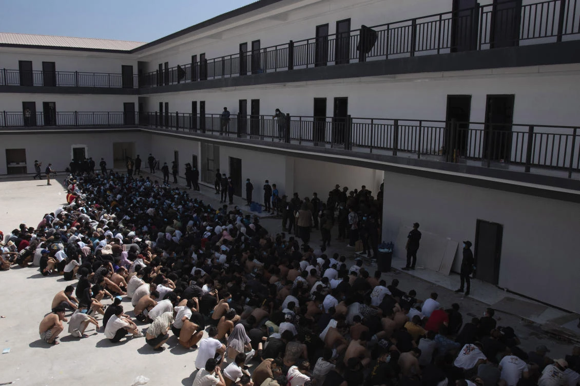 Criminal gangs have trafficked hundreds of thousands of people to the scam centers, which generate billions of dollars a year from illegal online schemes. (AP)