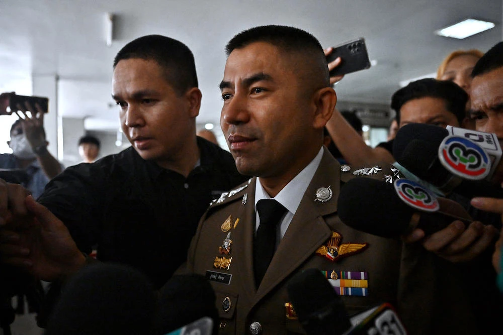 Long-serving Surachate Hakparn has been linked to powerful figures in the previous army-aligned government. (AFP)