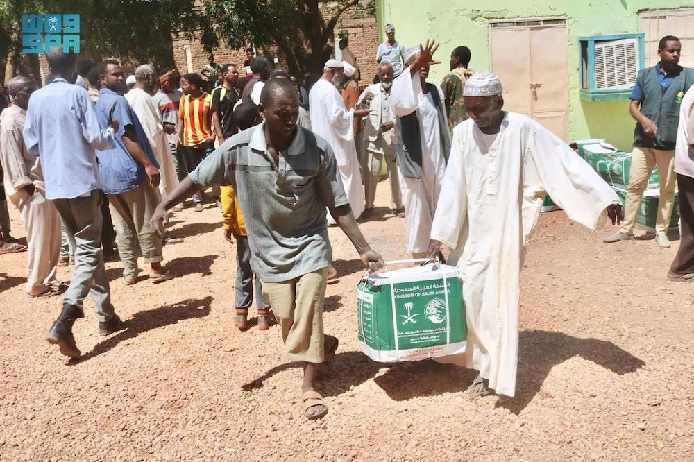 Saudi aid agency KSrelief has delivered thousands of food baskets to some of the world’s most vulnerable people. (SPA)