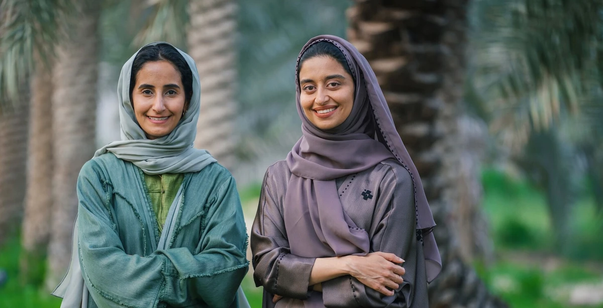 Sara Al-Omran and Lulu Almana. (Supplied)