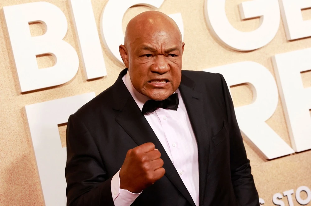 George Foreman. (AFP/File)
