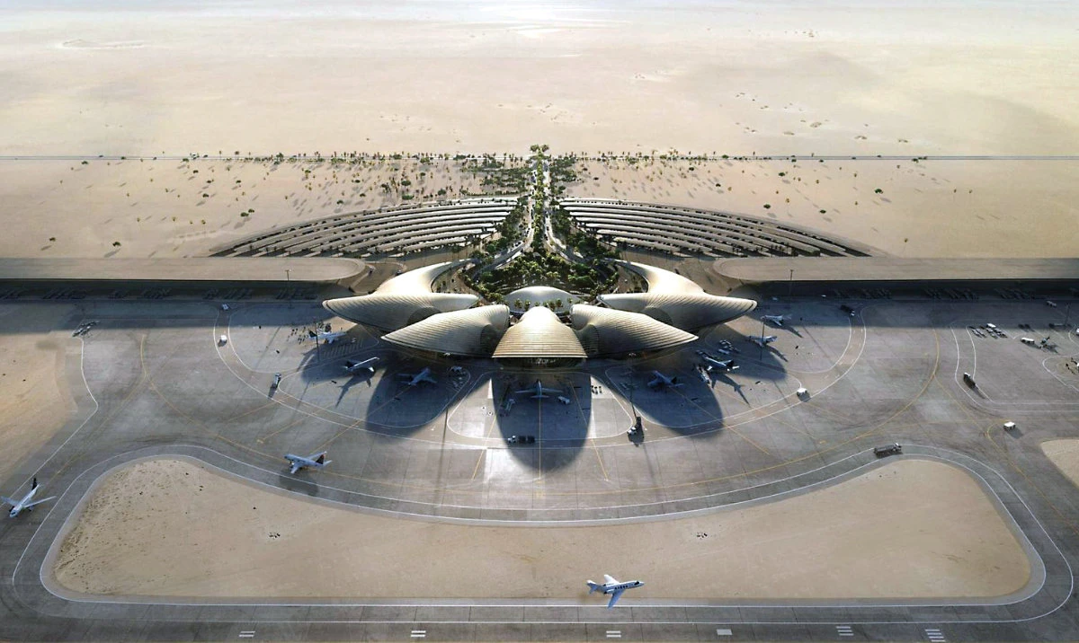 The terminal’s architecture is crafted to bring the exclusive feel of a private aircraft terminal to every traveler.