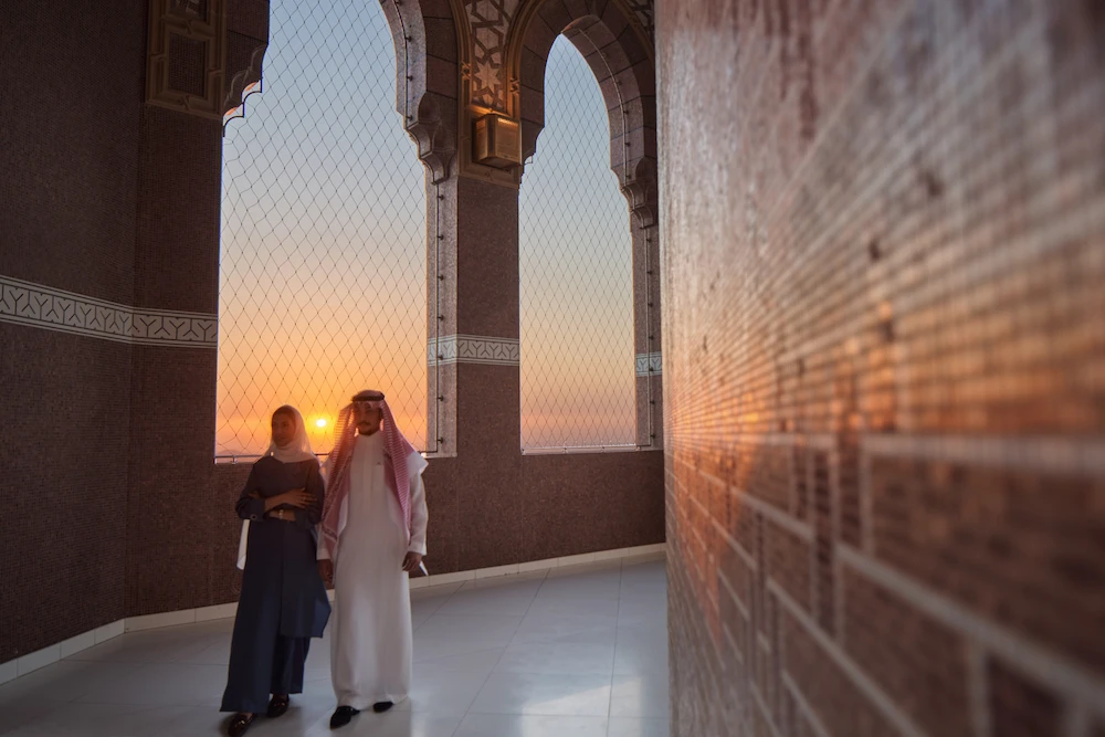Makkah’s iconic clock tower has opened a restaurant overlooking the Grand Mosque that allows diners to break their Ramadan fast with a view of Islam’s holiest site. (Supplied)