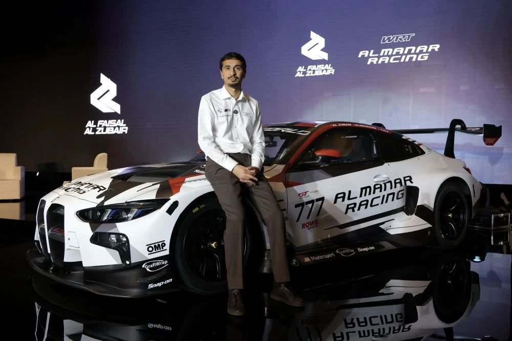 Omani driver Al-Faisal Al-Zubair of Al-Manar Racing will drive in the Fanatec GT World Challenge Europe. (Supplied)