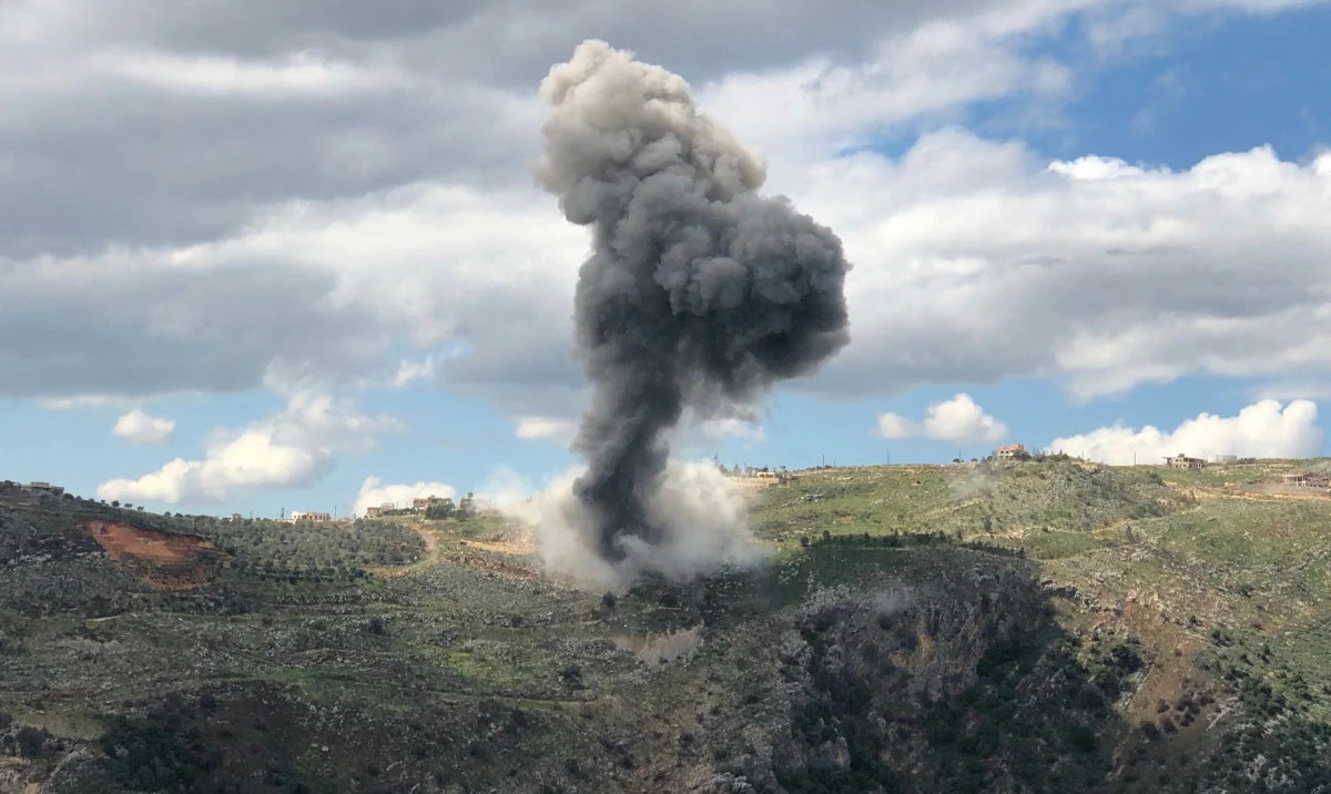 One person was killed in an Israeli strike in southern Lebanon late Monday, after a wave of intensive air attacks in the region over the weekend, state media reported. (AFP/File)