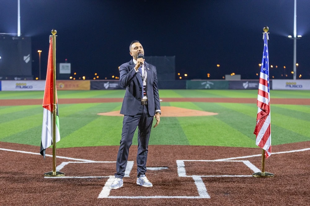 Kash Shaikh, Baseball United Chairman, CEO and co-founder. (Baseball United)