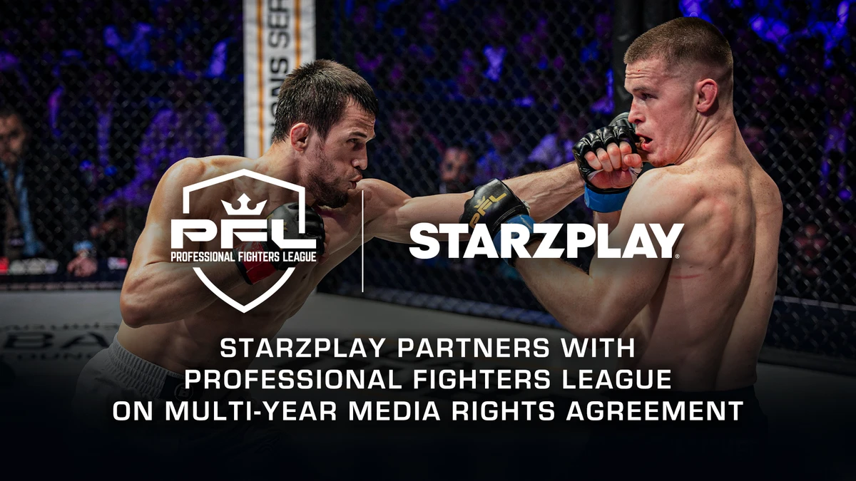 The Saudi Arabia-backed Professional Fighters League on Tuesday announced a landmark multi-year media rights partnership with StarzPlay. (Supplied)