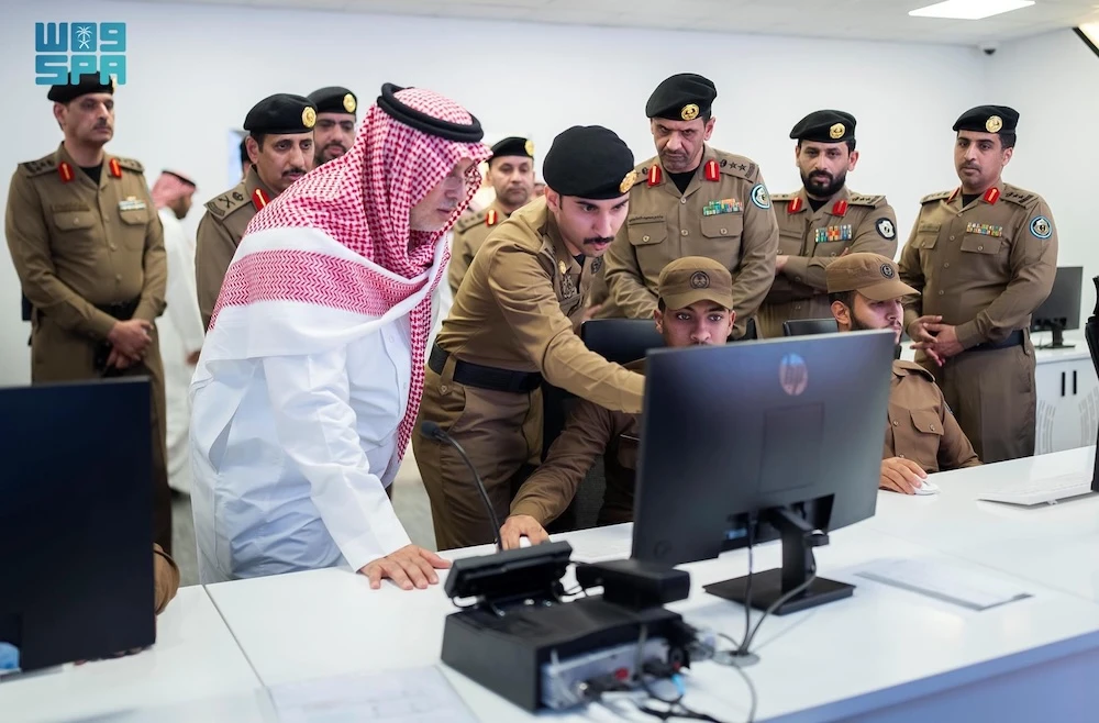 The platform uses computer vision and AI to monitor and analyze the movement of visitors to the Grand Mosque. (SPA)
